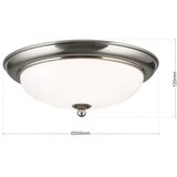 Orion plafonsko svetlo empira 2xE27/40W/230V ø 35,5 cm mat hrom | Eponuda.com