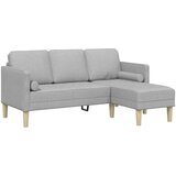 Set sofe 2 pcs Oblačnosiva 173 x 131 x 67 cm Poliester | shoptok.hr