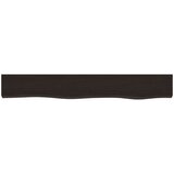 VidaXL Stenska polica temno siva 80x10x4 cm obdelana trdna h Slike