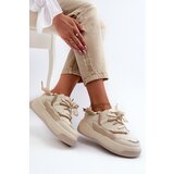 Boto Women's Sports Shoes Sneakers Beige Phyrena | Shoptok.si