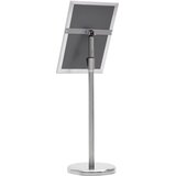  Stalak za plakate A4 s postoljem srebrni od aluminijske legure | shoptok.hr