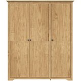 Ormarić Garderobna omara z vrati BODO Medeno rjava 146 x 53,5 x 173 cm, (5000131052) | Shoptok.si