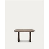 Kave Home Pomoćni stol od punog hrasta 70x71 cm Pirita – | shoptok.hr