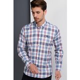Dewberry G663 MEN'S SHIRT-NAVY BLUE Cene