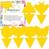 Set 60 dvostranskih rumenih lepilnih pasti za vrt in rastlinjake, (5000244216)