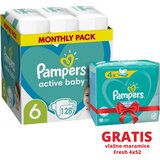 Pampers Pelene MSB 6, Jumbo, Maxi, XL, 128/1 Cijene