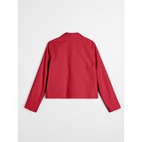 Sinsay Pamučna jakna s ovratnikom i twill završnom obradom | shoptok.hr