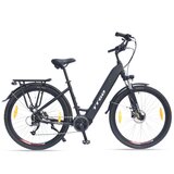 TTGO Električno kolo LKZZ-28ST, motor Bafang s srednjim pogonom 250 W, 36 V 20 Ah, črna, (21960326) | Shoptok.si