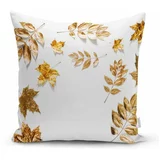 Minimalist Cushion Covers Minimalistične prevleke za blazine Golden Leaves, 42 x 42 cm