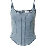 Weekday Top 'Kelsey' moder denim | Shoptok.si