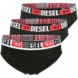 Diesel Spodnje hlačke rdeča / črna / bela