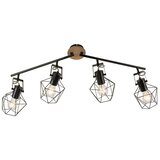 LEUCHTEN DIREKT 15674-78 - Reflektorsko svetlo JARO 4xE27/60W/230V | Eponuda.com