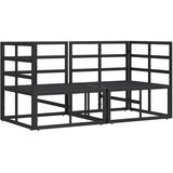 Vanjski namještaj 2 Komad Crna i antracit 71,5 x 71,5 x 71 cm | shoptok.hr