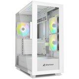  Kućište SHARKOON gaming, Rebel C60 RGB ATX white, ventilator 4x120mm | Eponuda.ba