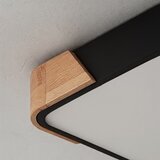  Brilagi - plafonska LED svetiljka PILANA LED/24W/230V hrast/crna 32x32 cm | Eponuda.com