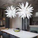 Ideal Lux led luster na sajli leaves 8xG9/3W/230V prečnik 63 cm bela | Eponuda.com