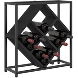  Stalak za vino Crni hrast Konstruirano drvo Srednji Pravokutni | shoptok.hr