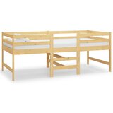 The Living Store Posteljni okvir brez vzmetnice 90x200 cm trdna borovina - Posteljni Okvir, (21530999) | Shoptok.si