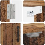 Kabinet za mete UTRECHT Staro drvo 52,5 x 10,5 x 53,5 cm | shoptok.hr