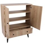 Hanah home Komoda s ladicama Bern, 90x35x113 cm, Hrast | Eponuda.ba