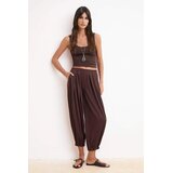 TRENDYOLMILLA ženske pantalone Twoss26Pl00040, smeđa | Eponuda.com