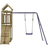 Vanjski set za igru od impregnirane borovine | shoptok.hr
