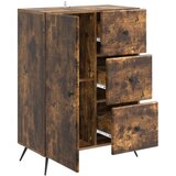 Kreveta Dimljeni hrast 66 x 34,5 x 90 cm Konstruirano drvo Slike