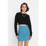 Trendyol Black Crop Knitwear Sweater Cene