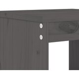  Vrtni stolci 2 kom sivi 40 x 36 x 45 cm od masivne borovine | shoptok.hr