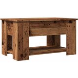 Maison Chic Kava miza - kavna mizica - Nizka mizica Old Wood 79x49x41 cm Inženirski les, (21755345) Cene