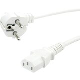 Value Napajalni kabel \, ravna IEC vtičnica\, bela\, 1\,8 m 19.99.1019 tok priklučni konektor bela 1.80 m, (20414950) | Shoptok.si