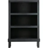Crna biblioteka od masivnog bora 107x160 cm Bonk –