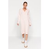 Trendyol Powder More Sustainable Midi Sweater Dress | Shoptok.si