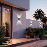  Brilagi - LED spoljašnje zidno svetlo DOUBLERAY LED/4W/230V antracit IP65 | Eponuda.com