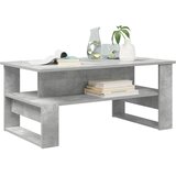  Kava Stol Betonski sivi 90 x 50 x 40 cm Konstruirano drvo | shoptok.hr