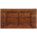 Stolna ploča 100x60x3 8 cm pravokutna masivno obnovljeno drvo | shoptok.hr