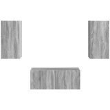 Komplet TV omaric 2 pcs Siva Sonoma Konstruiran les, (5000132211) | Shoptok.si