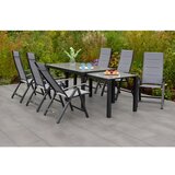 Gardenson Vrtni Set Florenz, 7-Delno, Izvlečna Miza | Shoptok.si