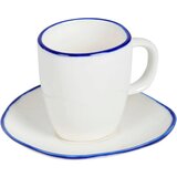 Tranquillo Skodelica za kavo s krožnikom Classic - 1 set Cene