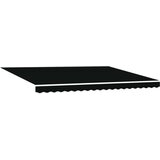  Ručni okvir tende s LED-ima Crna 4 × 3 5 m - Crna Bijeli 4 × 3 5 m | shoptok.hr