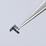 Knipex 92 21 07 univerzalna pinceta 1 komad tupi vrh 110 mm | Eponuda.ba