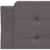  Okvir kreveta bez madraca Zadar sivi 90 x 190 cm od umjetne kože | shoptok.hr