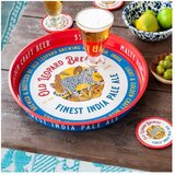 Rex London Kovinski pladenj ø 33 cm Old Leopard Brewery – | Shoptok.si