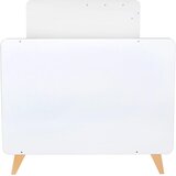 Qu-ax dječji krevetić loft 60x120 / 90x200 white | shoptok.hr