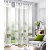 Sehlbach Belo-zelena prosojna zavesa iz tančice 135x245 cm – | Shoptok.si