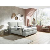 Dieter Knoll POSTELJA BOXSPRING 180 cm x 200 cm , tekstil svetlo siva | Shoptok.si