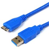 Fast Asia USB 3.0 kabl A muški na Micro-B muški, 1,8 m, plavi Cene