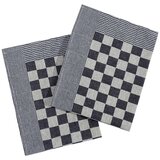 Kuhinjske krpe 10 kom plavo-bijele 50 x 70 cm pamučne | shoptok.hr