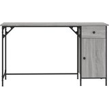  Stol za računalo boja sivog hrasta sonome 131x48x75 cm drveni | Eponuda.com