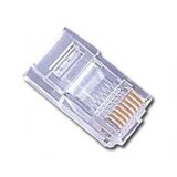 UTP konektor GEMBIRD RJ45, 100 kom, 8P8C, 6u gold plated, PLUG3UP6/100 | Eponuda.ba